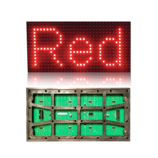 P10 Outdoor Smd Led Module 32 X 16 Cm Red 7882